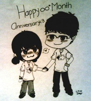 Happy 8 month Anniversary by xXCHIYOMIXx