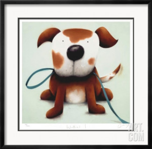 Puppy Love Large Size Limited Edition Print Doug Hyde