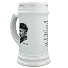 Robin Olds Stein with Quote for