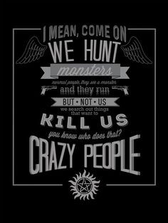 supernatural quote more families business yellow fever supernatural ...