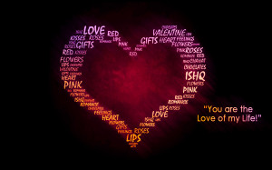 Abstract 3d 3d Wallpaper Of Love Quotes Wallpaper