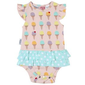 Sooki Baby Frilly Skirt Ice Cream Snapsuit LOVe!!! If we have a girl ...