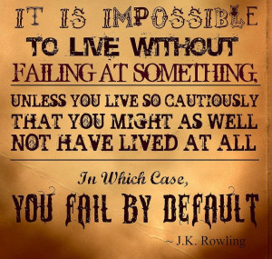 JK Rowling quote, via Flickr.