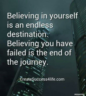 Believe in yourself ♥