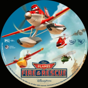 Planes Fire amp Rescue DVD Cover