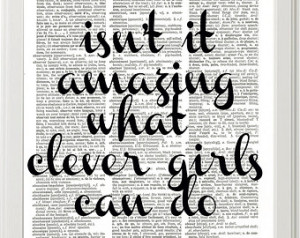 Isn't It Amazing What Clever Gi rls Cand Do Peter Pan Quote ...