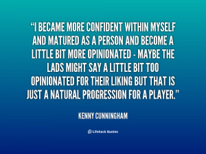 Kenny Cunningham Quotes