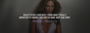 Jennifer Lopez Beauty Is Only Skin Deep Wallpaper