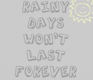 cute quotes about rainy days