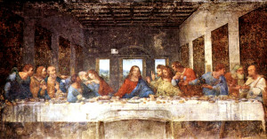The Last Supper by Leonardo da Vinci, 1495・498
