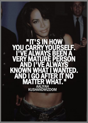... love Aaliyah she definitely represented herself to become the amazing