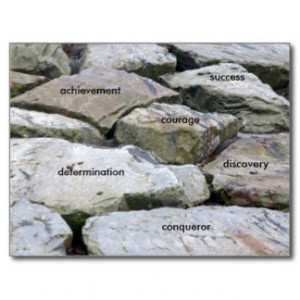 Overing Obstacles Postcard