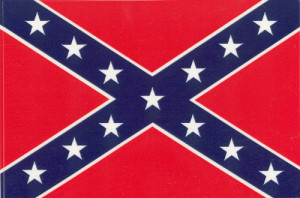 Confederate Naval Jack (Saint Andrew's Cross of Stars)