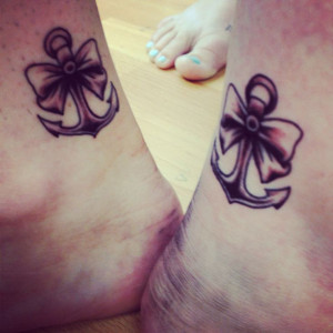 ... ankle-1408378635gk8n4 unique best friend tattoos , best tattoo on foot