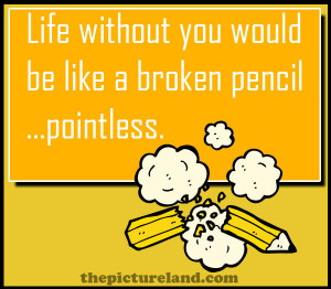 Life Without You With Pencil Images