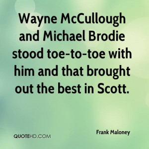 Wayne McCullough and Michael Brodie stood toe-to-toe with him and that ...