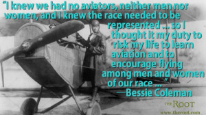 Quote of the Day: Bessie Coleman on Courage