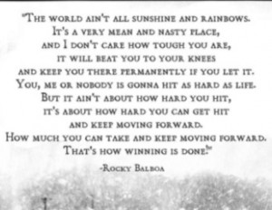 ... Quotes, Quotes On Life, Quotes 3, Rocky Quotes, Rocky Balboa Quotes