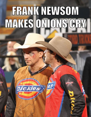 Frank Newsom makes onions cry