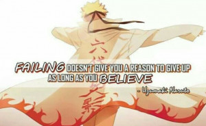 Inspiring Naruto Quote