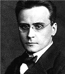 Anton Webern in Stettin , October 1912