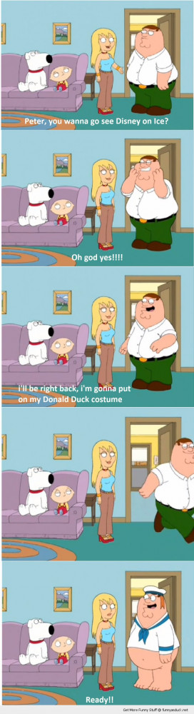 family guy peter tv scene Disney donald duck funny pics pictures pic ...