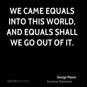 More George Mason Quotes