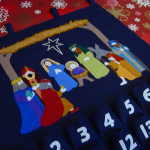 felt nativity advent: Native Advent, Crafts Ideas, Fillings Christmas ...