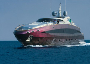 Roberto Cavalli's Ridiculously Colorful Yacht Just Docked At Cannes
