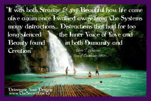 strange and beautiful waterfall inspirational picture quotes and ...