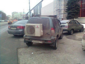 Ghetto Car Air Conditioner