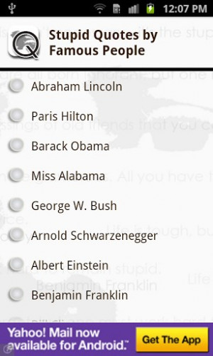 Related Pictures stupid quotes famous people