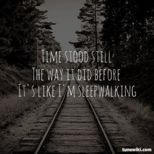 Sleepwalking- Bring Me The Horizon, I love this song from them so much