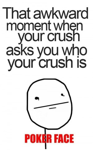 That Awkward Moment.. When Your Crush Does This