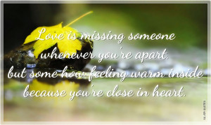 inspirational quotes missing someone