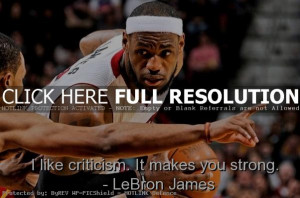 lebron james, best, quotes, sayings, basketball, game, criticism ...