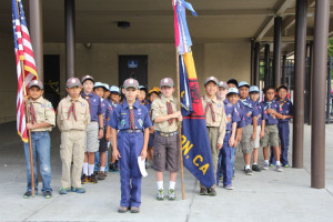 Scout Leader Cub Scouting Service Project Volunteer Salute picture