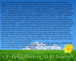 Happy Birthday To My Beautiful Daughter Quotes Happy birthday ...