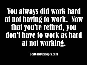 Suggestions for Retirement Messages