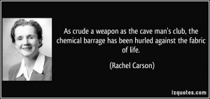As crude a weapon as the cave man's club, the chemical barrage has ...