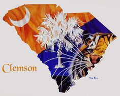 Clemson, SC. Home of the true Death Valley and the Clemson Tigers ...