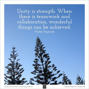 ... Smith. #inspiration #quotes http://israelsmith.com/iq/unity-strength