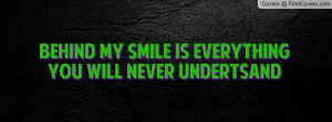 behind my smile is everythingyou will never undertsand , Pictures