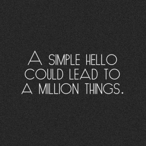 Simple Hello Million Things