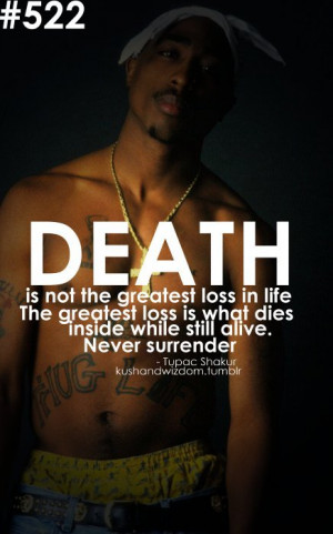 Tupac Quotes About Death