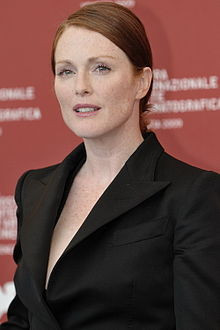 Moore at the 66th Venice International Film Festival , September 2009