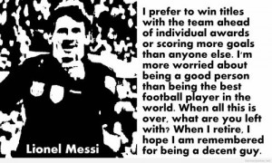 soccer quotes messi 2014