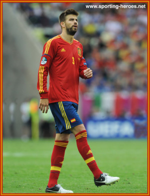 Gerard Pique Football Spain