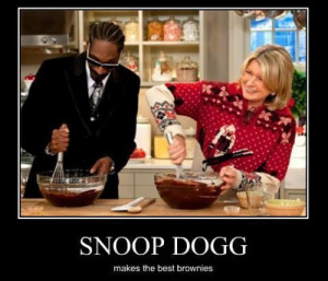 snoop dogg makes the best pot brownies