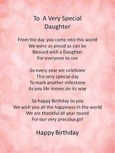 15 out of 4630000 for happy birthday my daughter poems more birthday ...
